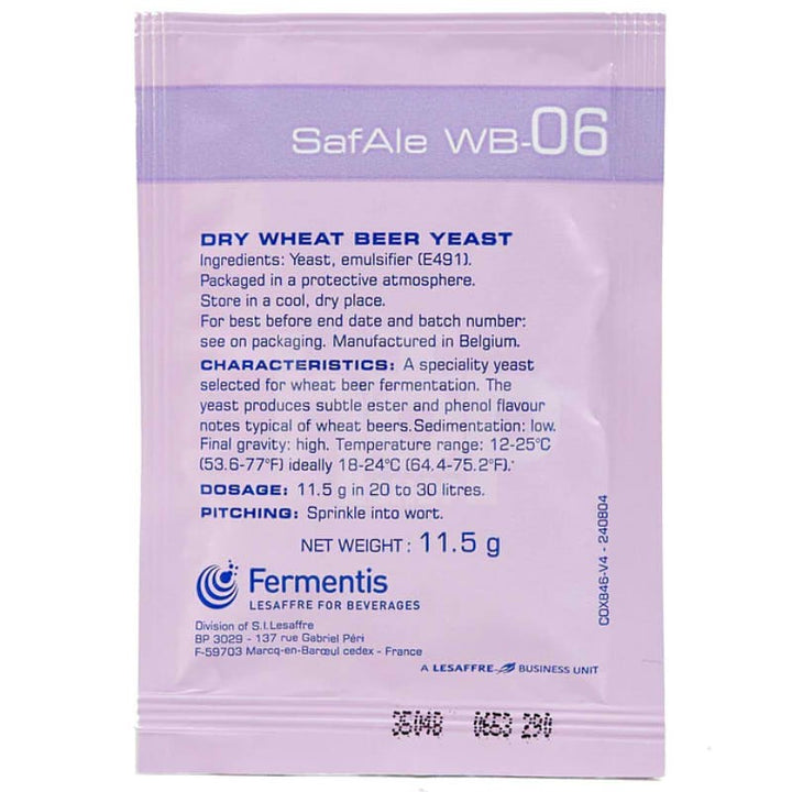 SafAle WB-06 Wheat Beer Dry Yeast 11.5g