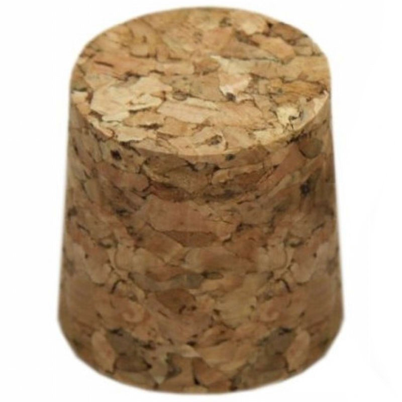Solid Cork Bung (Demijohn Bung)