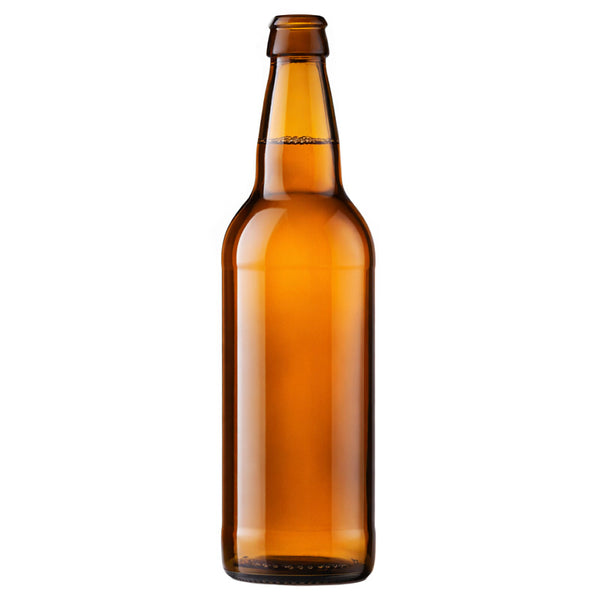 500ml - Beer Bottles Amber Glass - 20 Pack