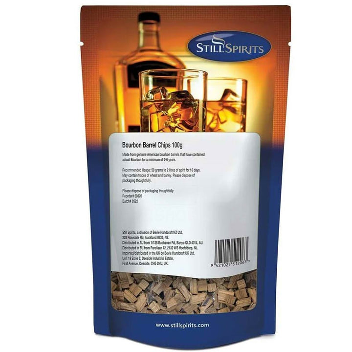 Still Spirits Bourbon Barrel Chips 100g