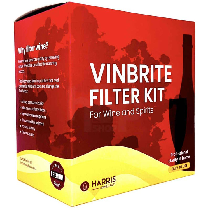 Vinbrite Filter Kit - For Wine & Spirits
