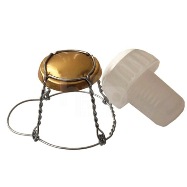 Champagne Stoppers & Cages (Pack of 10)