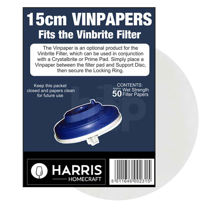 15cm Vinpapers for Vinbrite Filter
