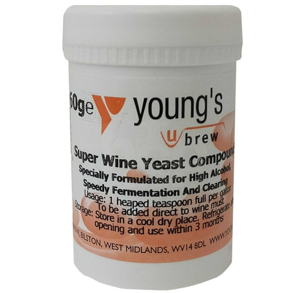 Young's Super Wine Yeast Compound 60g