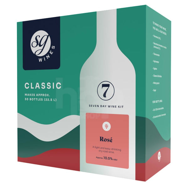 SG Wines Classic Rosé 30 Bottle Wine Kit