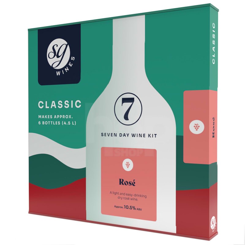SG Wines Classic Rosé 6 Bottle Wine Kit