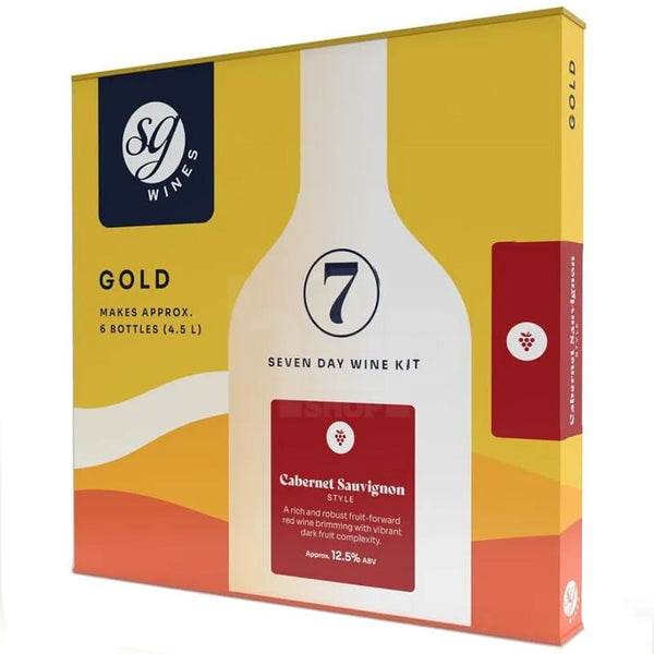 SG Wines Gold Cabernet Sauvignon 6 Bottle Wine Kit
