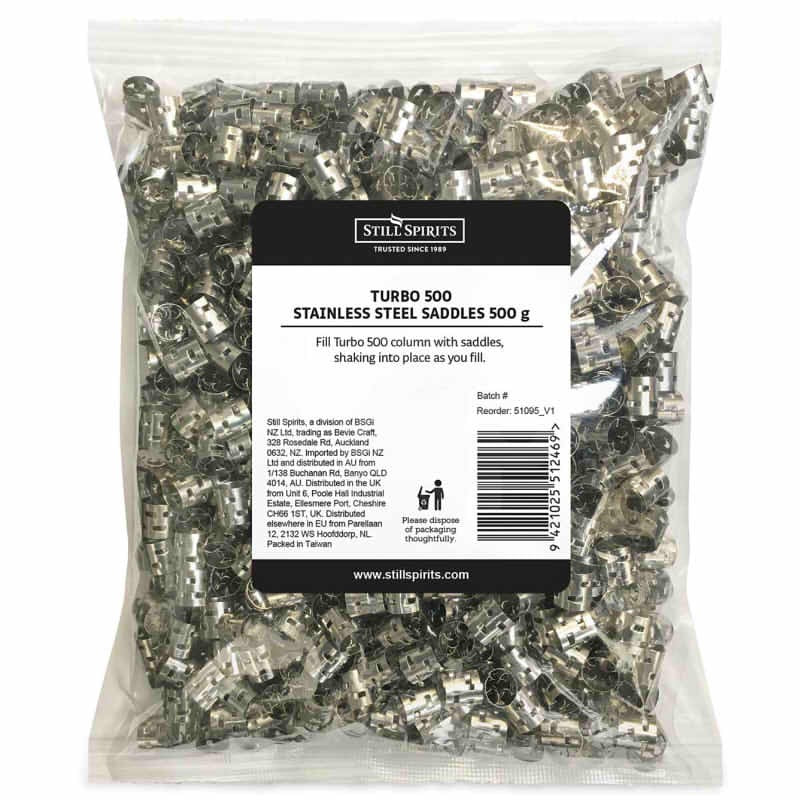 Still Spirits - T500 - Stainless Steel Saddles 500g