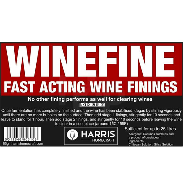 Harris WineFine - 2 Stage Wine Finings