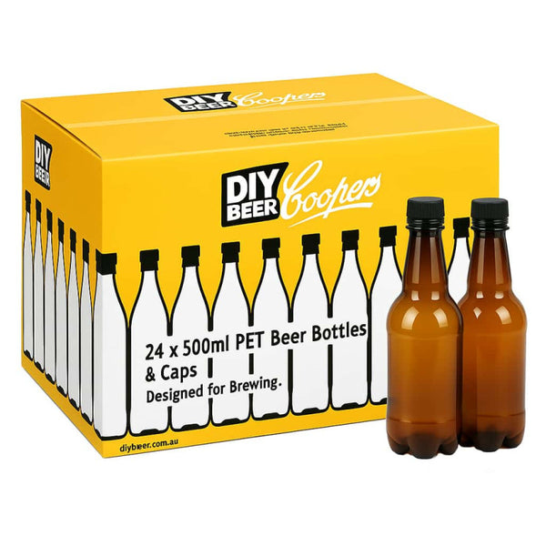 500ml PET Screw Cap Bottles – 24 Pack