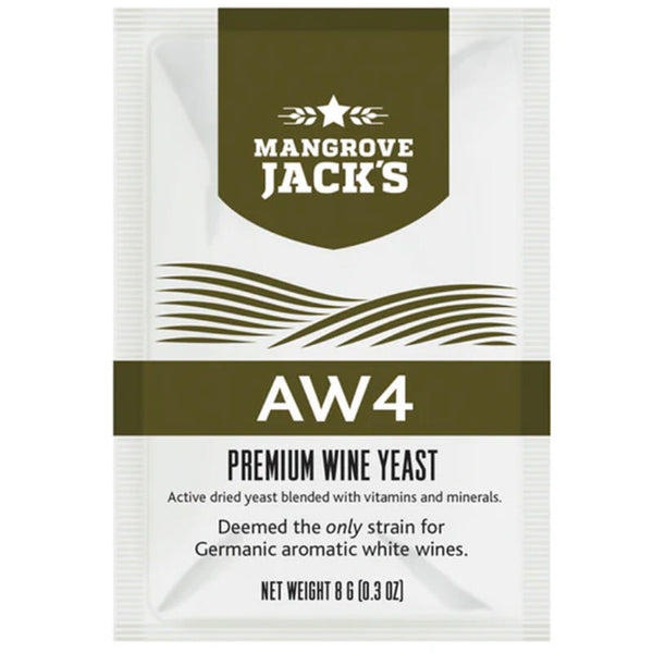 Mangrove Jacks AW4 - White & Rosé Wine Yeast