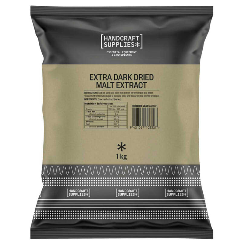 Dried Malt Extract - Extra Dark 1kg