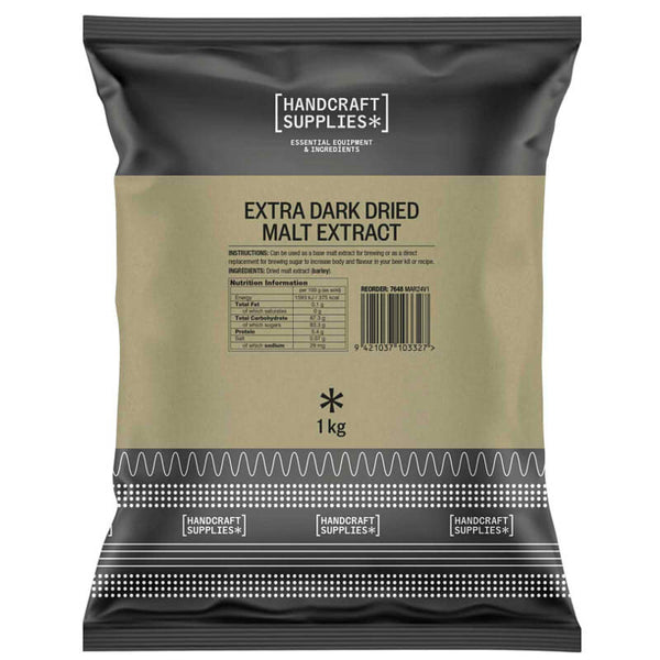 Dried Malt Extract - Extra Dark 1kg