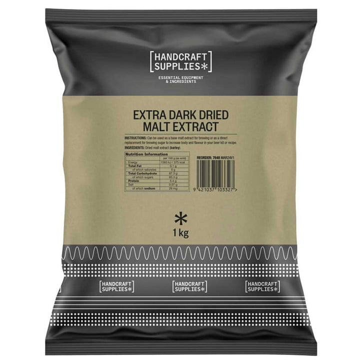 Dried Malt Extract - Extra Dark 1kg