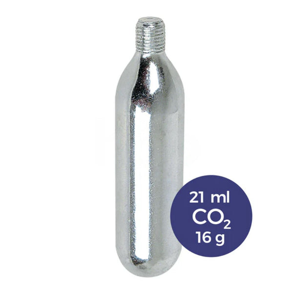 16g CO2 Gas Bulbs - Threaded