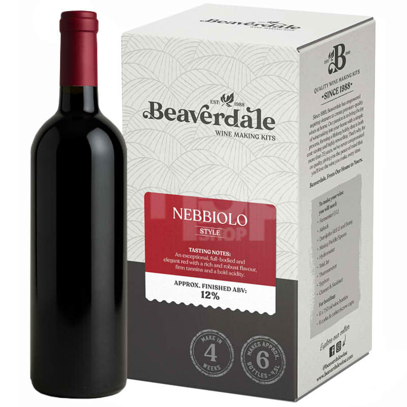 Beaverdale Nebbiolo - 6 Bottle Wine Kit