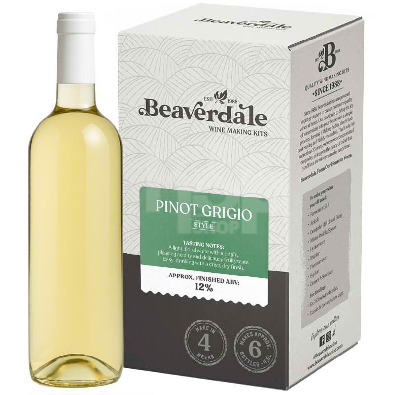 Beaverdale Pinot Grigio - 6 Bottle Wine Kit