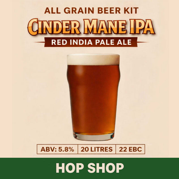 All Grain Beer Kit - Cinder Mane Red IPA (20L)