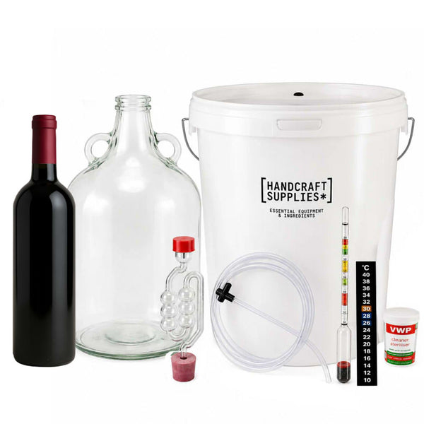 Beginner Red Wine Starter Kit for 6 Bottles