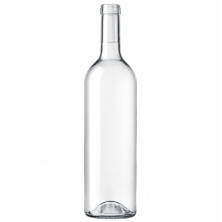 750ml Clear Glass Wine Bottles - 15 Pack