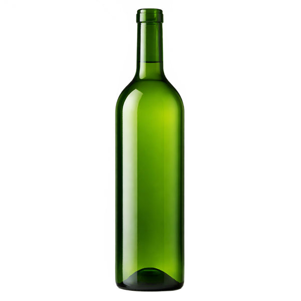 750ml Green Glass Wine Bottles – 15 Pack