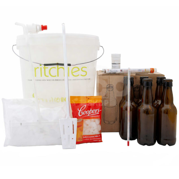 Homebrew Starter Kit – Equipment & Bottles for Beer & Cider (40 Pints)