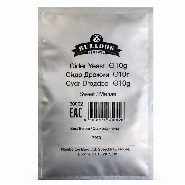 Bulldog Cider Yeast Sweet 10g