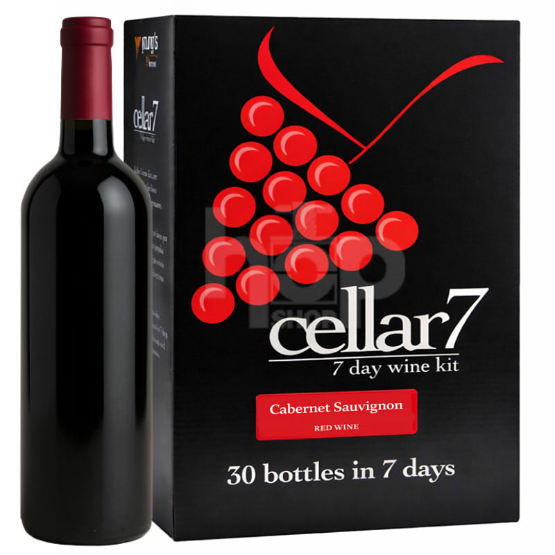 Cellar 7 Cabernet Sauvignon 30 Bottle Wine Kit