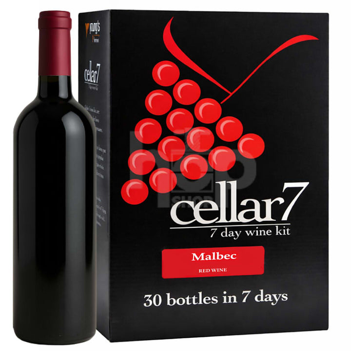 Cellar 7 Malbec 30 Bottle Wine Kit