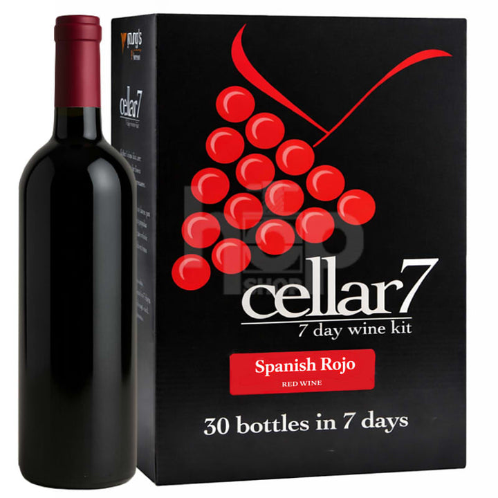 Cellar 7 Spanish Rojo 30 Bottle Wine Kit