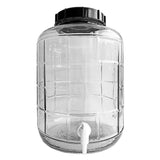 Large Wide Mouth Glass Carboy with Tap – 22.3L