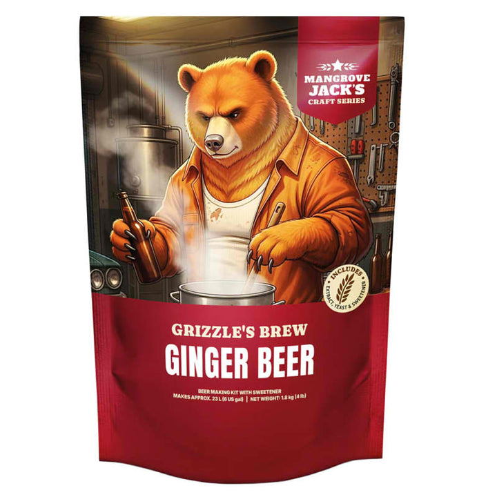 Mangrove Jack's Craft Series - Grizzle's Brew Ginger Beer Kit