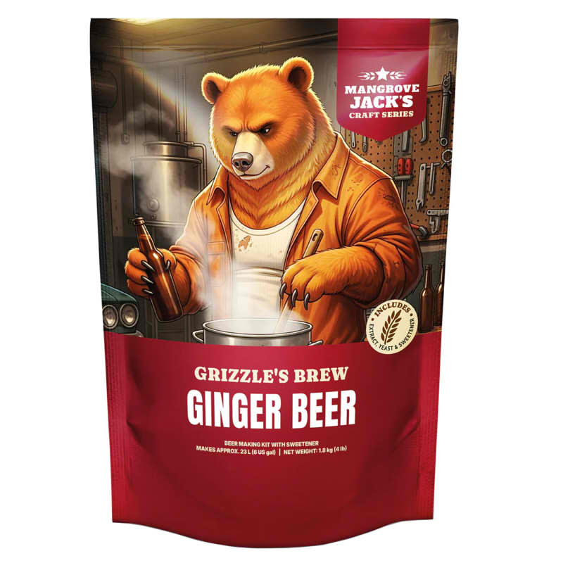 Mangrove Jack's Craft Series - Grizzle's Brew Ginger Beer Kit