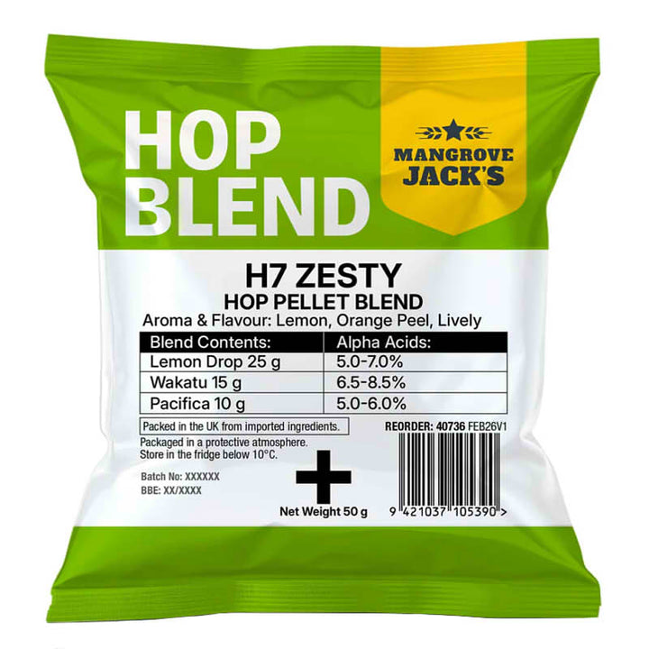 Mangrove Jack's H7 Zesty Hops 50g