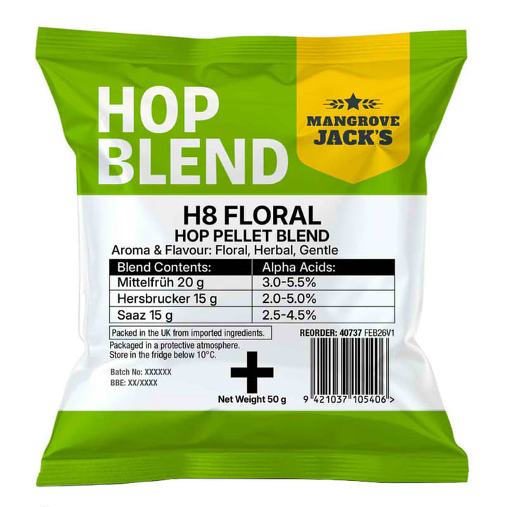 Mangrove Jack's H8 Floral Hops 50g