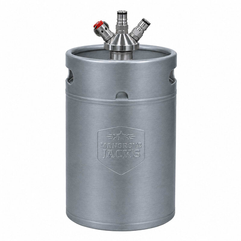 Mangrove Jack's 5L Mini Keg with Ball Lock Cap