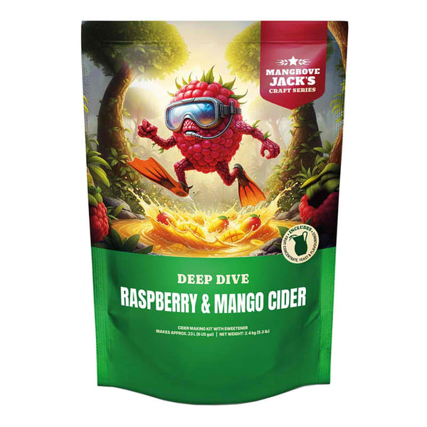 Mangrove Jack's Craft Series Raspberry & Mango Cider Kit – Deep Dive