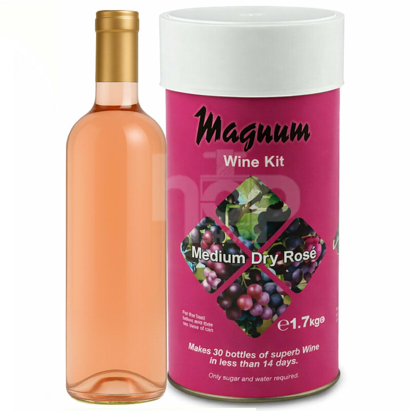 Magnum Medium Dry Rosé 30 Bottle Wine Kit