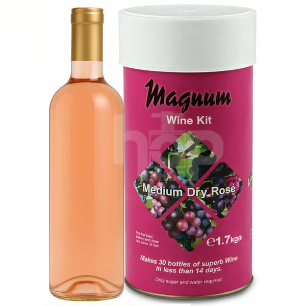 Magnum Medium Dry Rosé 30 Bottle Wine Kit