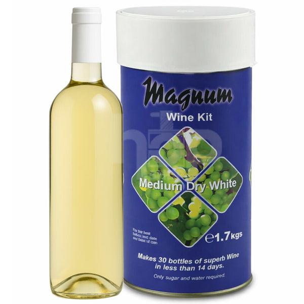 Magnum Medium Dry White 30 Bottle Wine Kit