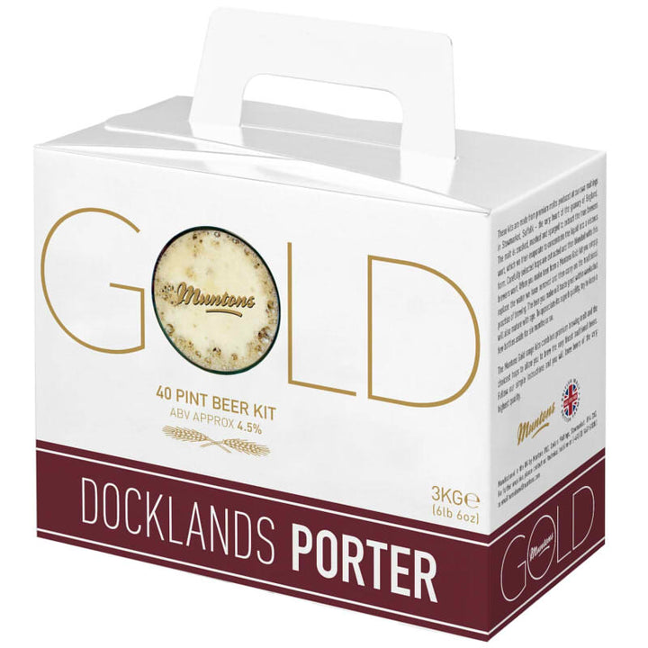 Muntons Gold Docklands Porter Beer Kit
