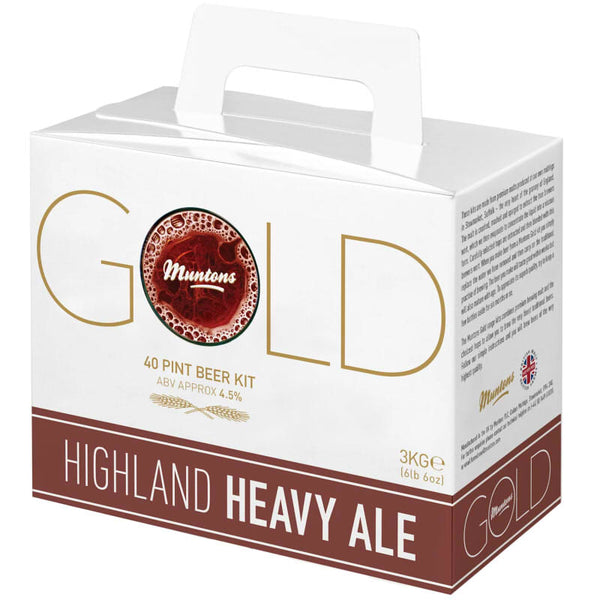 Muntons Gold 40 Pint Beer Kit - Highland Heavy Ale