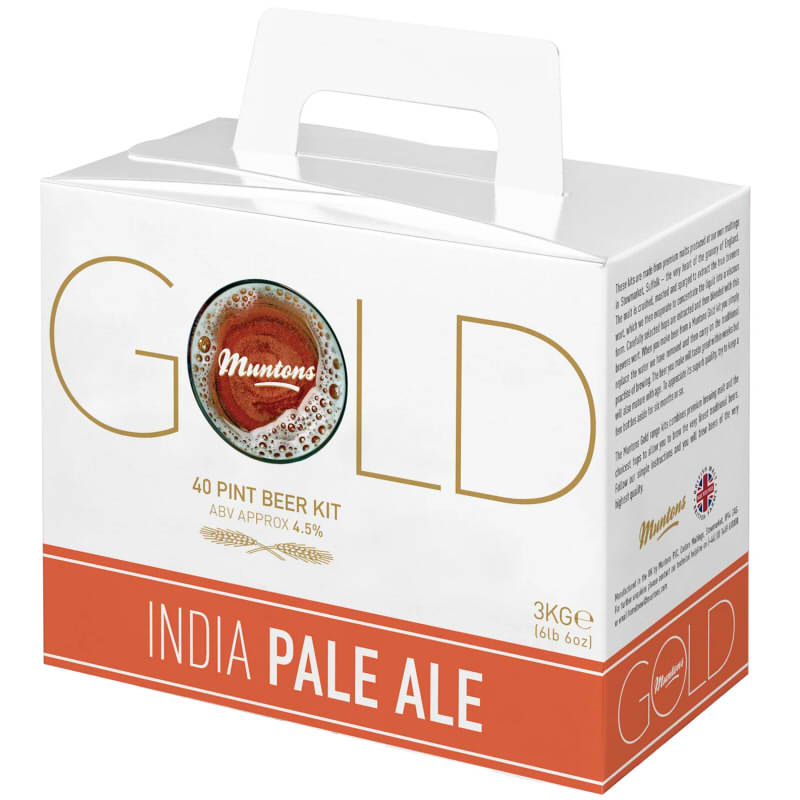 Muntons Gold 40 Pint Beer Kit - India Pale Ale