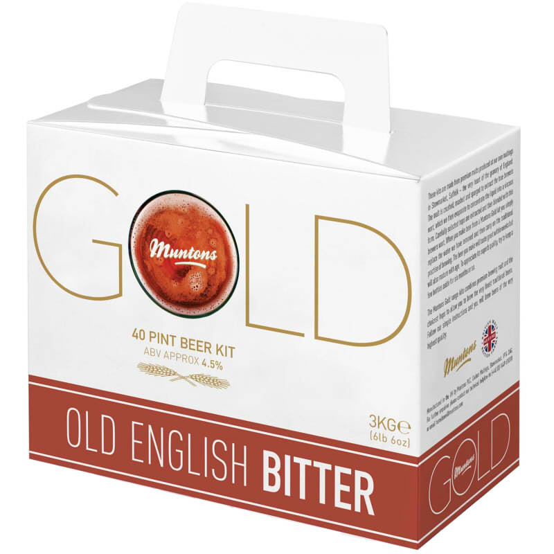 Muntons Gold 40 Pint Beer Kit - Old English Bitter