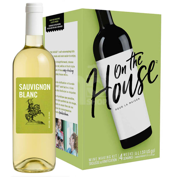 On The House Sauvignon Blanc 30 Bottle Wine Kit