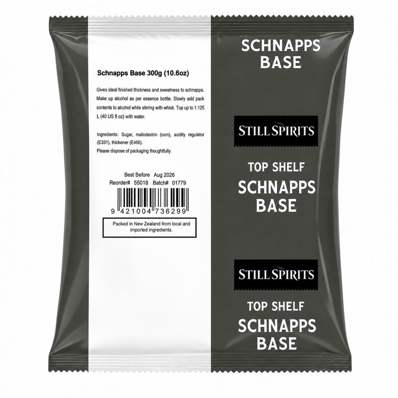 Top Shelf Schnapps Base Pack