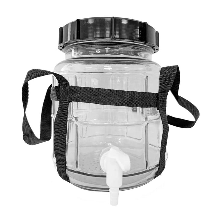 Small Wide Mouth Glass Carboy with Tap – 6L