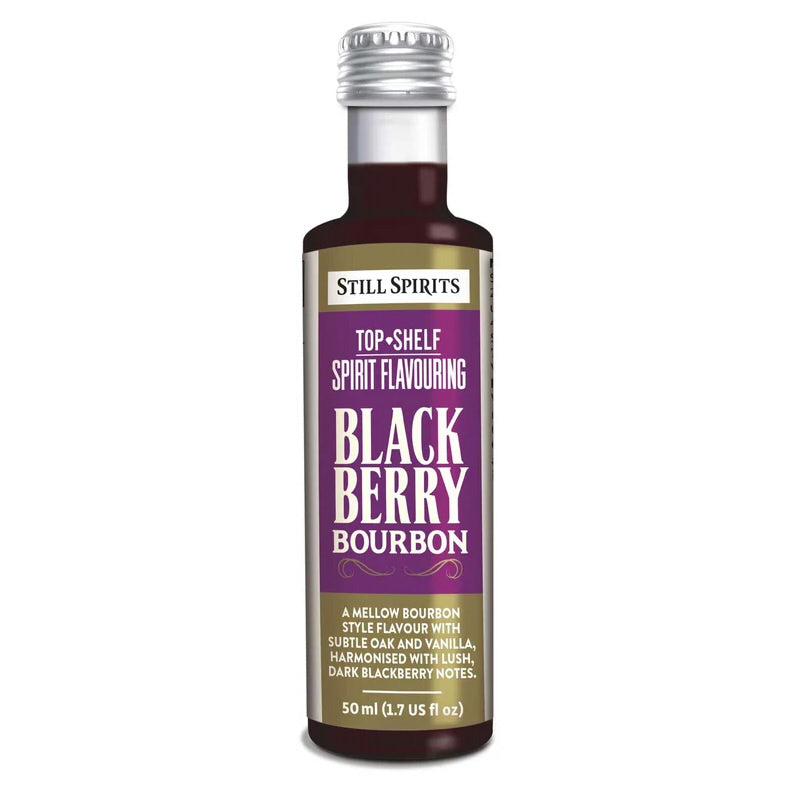 Still Spirits Top Shelf - Blackberry Bourbon Flavouring