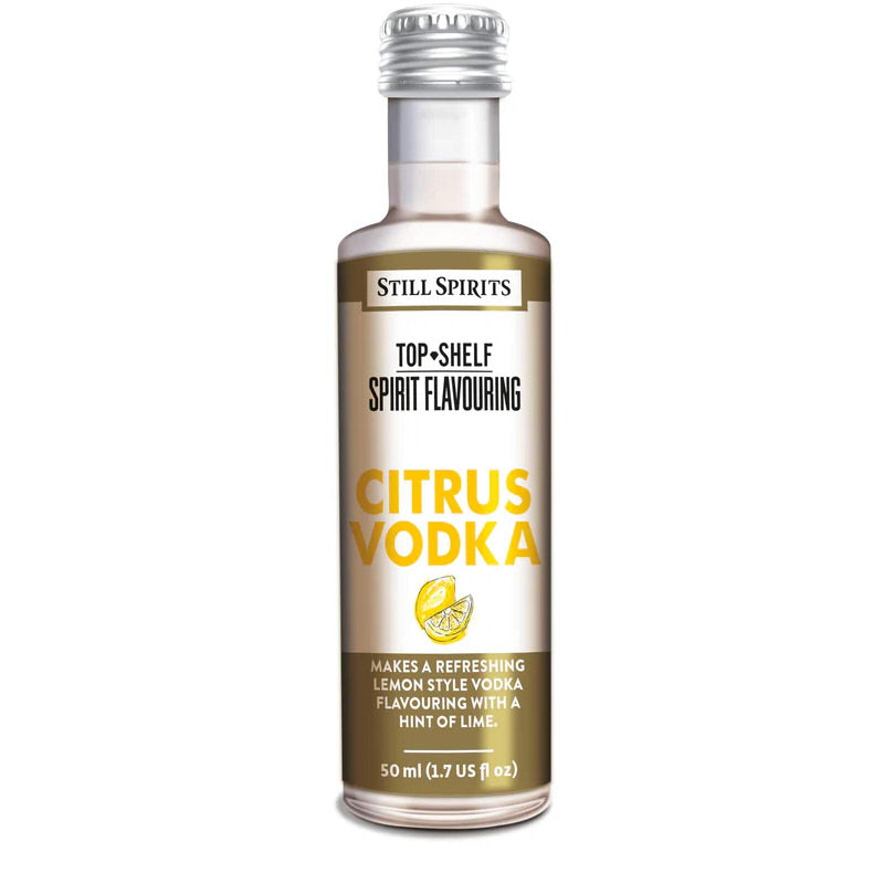 Still Spirits Top Shelf - Citrus Vodka Flavouring
