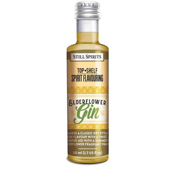 Still Spirits Top Shelf - Elderflower Gin Flavouring